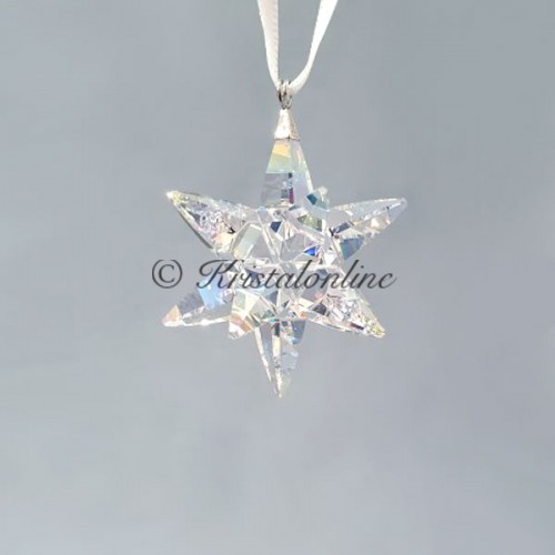 Swarovski Crystal | Christmas | Christmas Ornaments | Christmas Ornament - Star - Shimmer - Small | 5551837