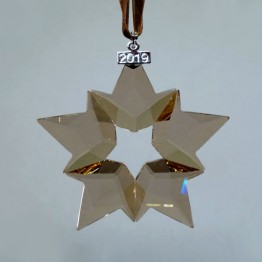Swarovski Crystal | Christmas | Christmas Ornaments | Christmas Ornament - Annual Edition 2019 - SCS - Golden Shadow | 5429596