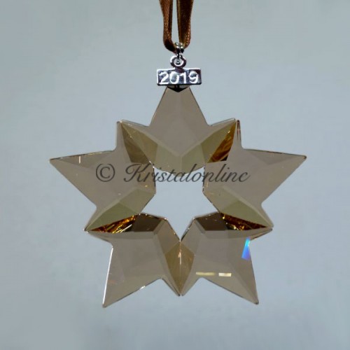 Swarovski Crystal | Christmas | Christmas Ornaments | Christmas Ornament - Annual Edition 2019 - SCS - Golden Shadow | 5429596