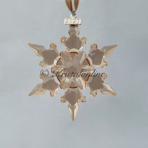 Swarovski Crystal | Christmas | Christmas Ornaments | Christmas Festive Ornament - Annual Edition 2020 - Golden Shadow | 5489192