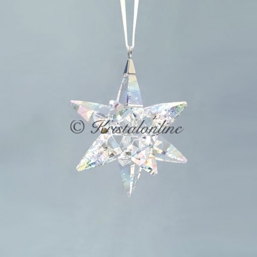 Swarovski Crystal | Christmas | Christmas Ornaments | Christmas Ornament - Star - Shimmer - Medium | 5545450