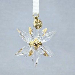 Swarovski 3D Ornament 2025 – Crystal Christmas Star with 393 Facets