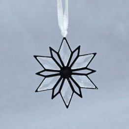 Christmas Ornament - Star Silver