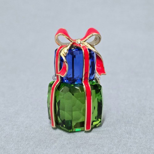 Swarovski Holiday Cheers Gifts – Crystal Gift Boxes with Gold Ribbon