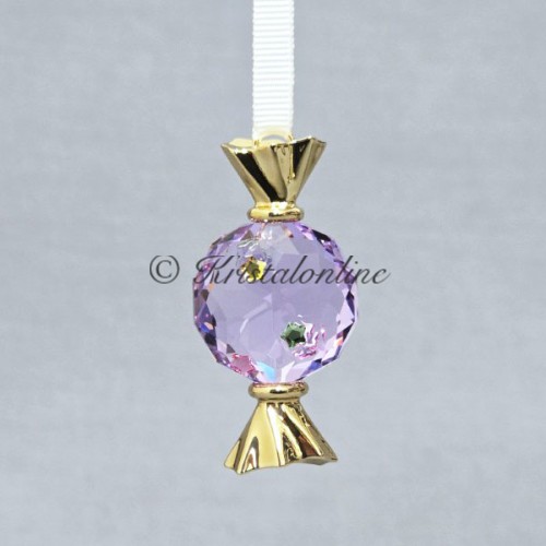 Holiday Cheers - Dulcis Candy Ornament - Violet