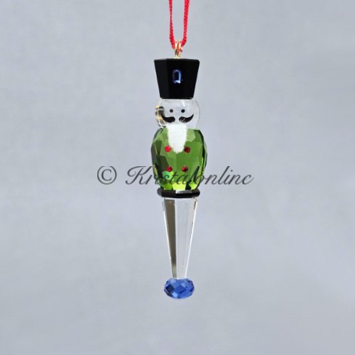 Holiday Cheers - Ornament Nutcracker Green