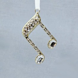 Holiday Magic - Ornament Double Musical Note