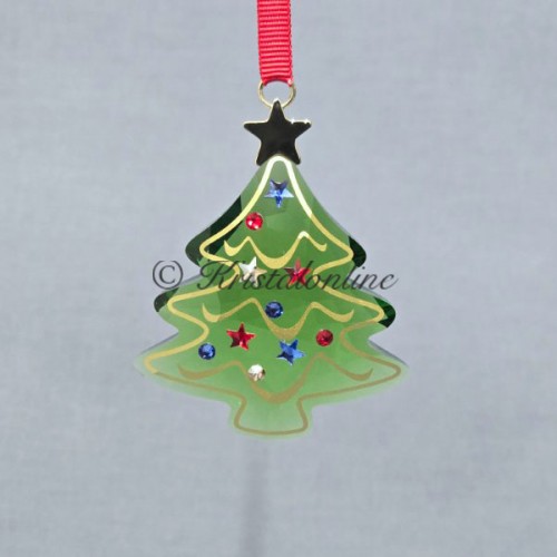 Swarovski Holiday Cheers Ornament Christmas Tree – Green Crystal Christmas Decoration