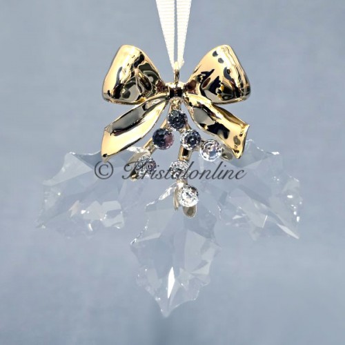 Swarovski Crystal | Christmas | Holiday Magic - Ornament Holly Leaves | 5685701