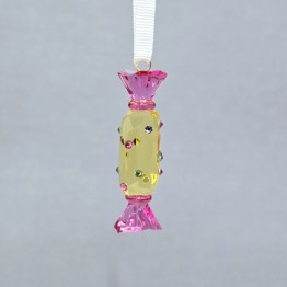 Swarovski Holiday Cheers Dulcis yellow candy ornament 5742102