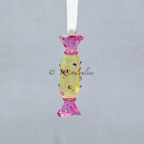 Swarovski Holiday Cheers Dulcis yellow candy ornament 5742102