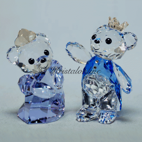 Swarovski Crystal Lovlots Kris Bears Prince and Princess 5301569