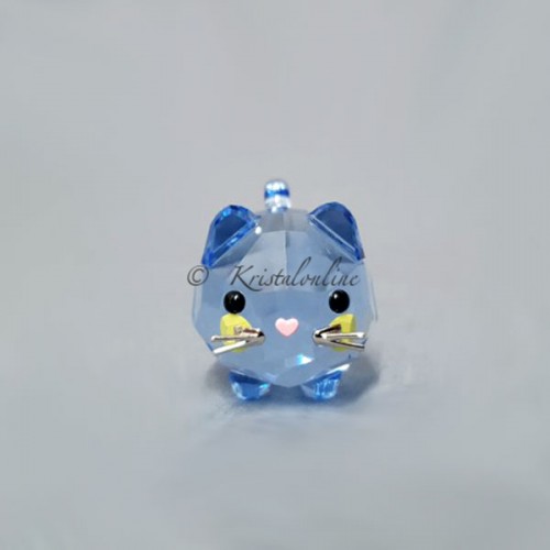 Swarovski Crystal | Lovlots | Chubby Cats | Blue cat | 5658328