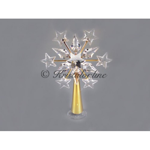 Tree Topper gold color - without box cover