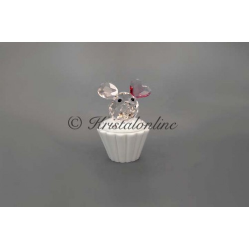 Cupcake Box with Mouse | Pink