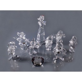 Swarovski Crystal | Disney | Snow White - Complete Set | 994881 1003689 997278 997212 1003380 1005598 1005617 1011835 1016525