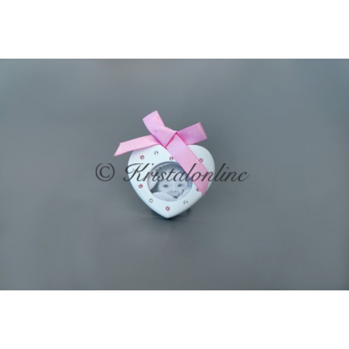 Baby Picture Frame, Light Rose
