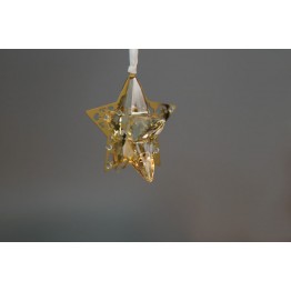 Christmas ornament Star, Golden Shadow - without box and cert.