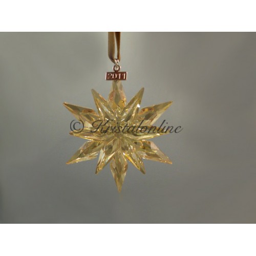Swarovski Crystal | Christmas | Christmas Ornaments | Christmas Ornament - Annual Edition 2011 - SCS - Golden Shadow | 1092040