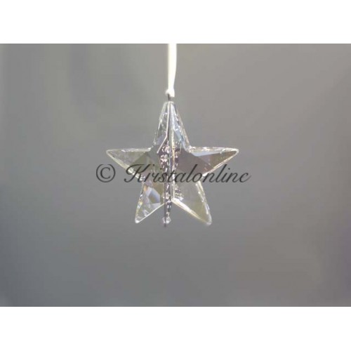 Christmas ornament Star, Silver