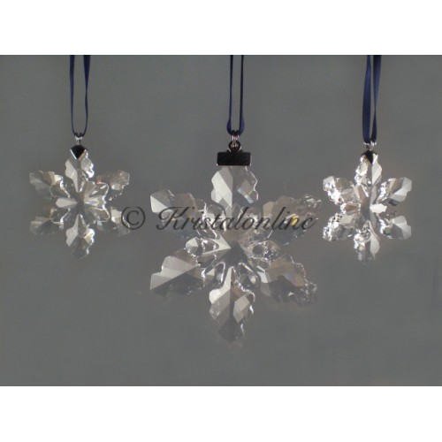 christmas ornament 2008 set  – one large, two small