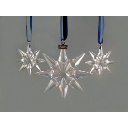 christmas ornament 2009 set  – one large, two small