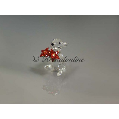 Rabbit with Poinsettia