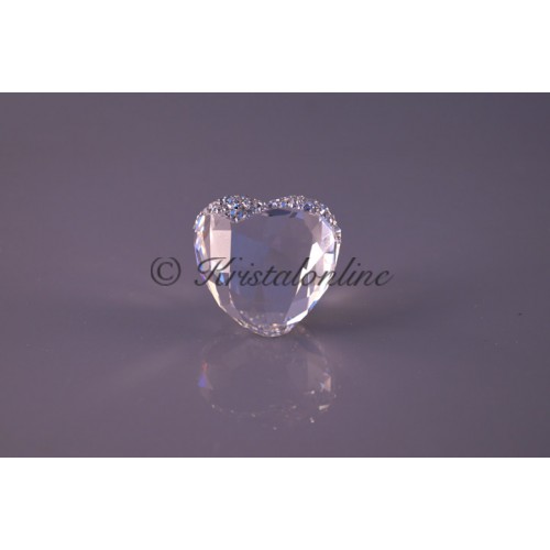 Love Heart medium, Clear
