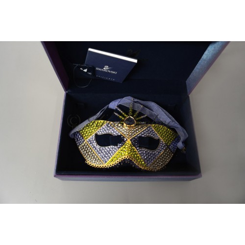 Mask yellow and purple