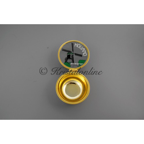 Pillbox Holland small - gold
