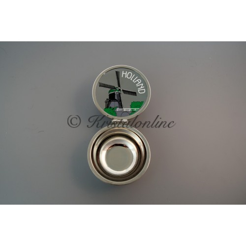Pillbox Holland small - silver
