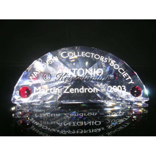 Title Plaque 2003 Antonio
