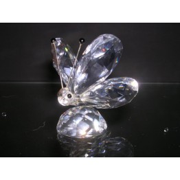 Butterfly large silver antennae