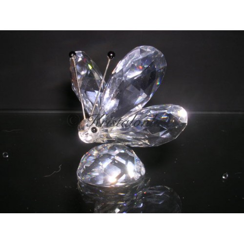 Butterfly large silver antennae