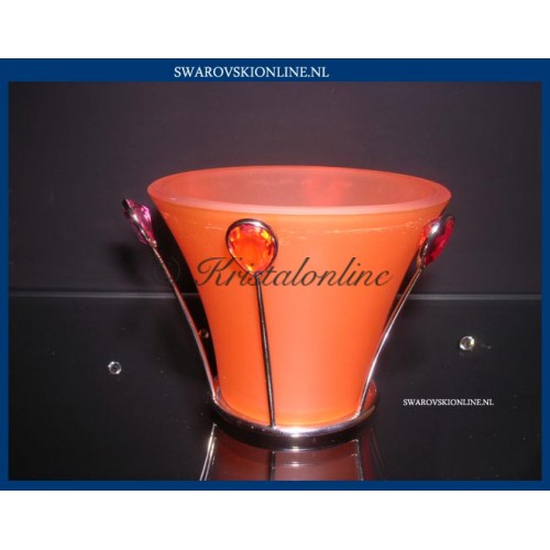 Theelicht jewels rood