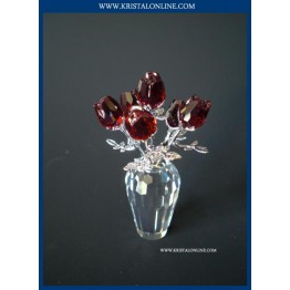 Vase Red Roses