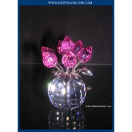 Vase Pink Tulips