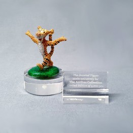 Kristalonline | Swarovski Crystal | Disney | Arribas | Tigger - with plaque and display | ABTG01
