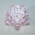 Candleholder Waterlily Rosaline - without box and cert.