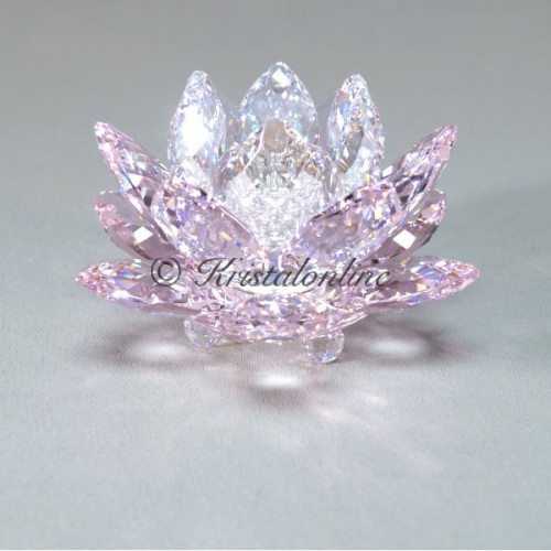 Candleholder Waterlily Rosaline - without box and cert.