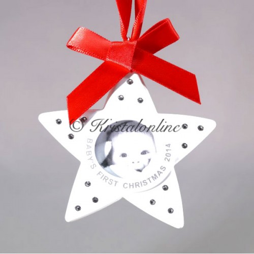 Baby's first Christmas ornament 2014